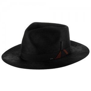 Шляпа , размер 57, черный Bailey. Цвет: черный