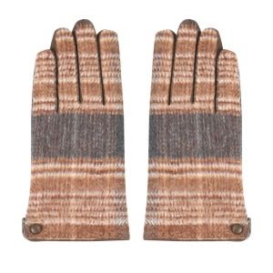 Перчатки Ekonika EN33206-mocco-multi-22Z. Цвет: коричневый/мультиколор