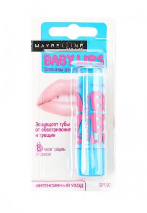 Бальзам для губ Maybelline New York Baby Lips, Интенсивный уход, 1,78 мл. Цвет: белый