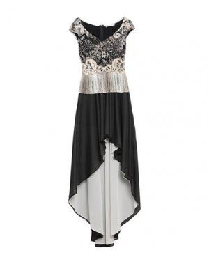 Короткое платье SONIA FORTUNA. Цвет: черный