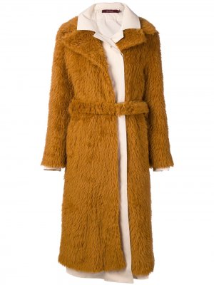 Длинное пальто Sies Marjan. Цвет: коричневый