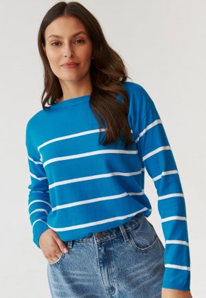 Вязаный свитер DROP TATUUM, цвет blue Tatuum