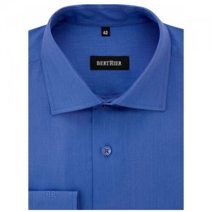 Рубашка , размер 174-184/40, голубой BERTHIER. Цвет: голубой