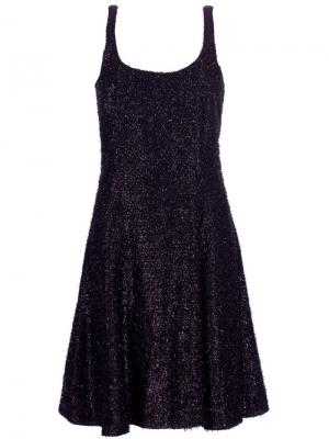 Платье без спинки Stephen Sprouse Vintage. Цвет: чёрный