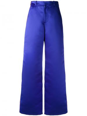 Широкие брюки Sadie Williams. Цвет: синий