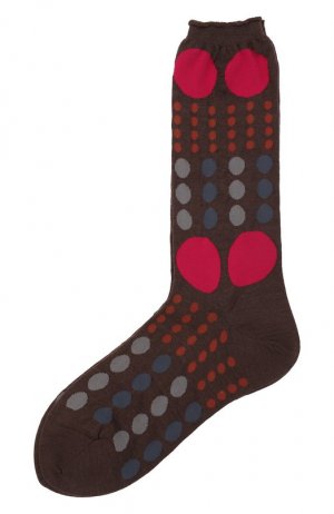 Шерстяные носки Antipast. Цвет: коричневый