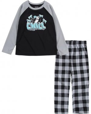 Пижамный комплект Pajama Two-Piece Set, черный Hurley