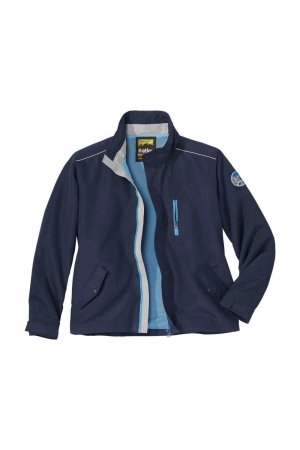 Водоотталкивающая куртка из микрофибры , темно-синий Atlas for Men