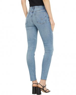 Джинсы Barbara High-Waisted Super Skinny Ankle in Starboard, цвет Starboard Hudson Jeans
