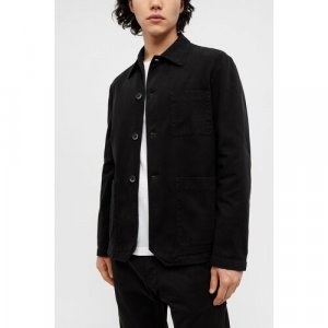 Куртка-рубашка , размер 50, черный Barena. Цвет: черный