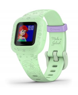 Унисекс Смарт-часы Vivofit Jr 3 Disney Little Mermaid с силиконовым ремешком 31 мм Garmin