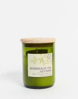 Свеча с ароматом бордоского инжира и ветивера ECO-Бесцветный Paddywax