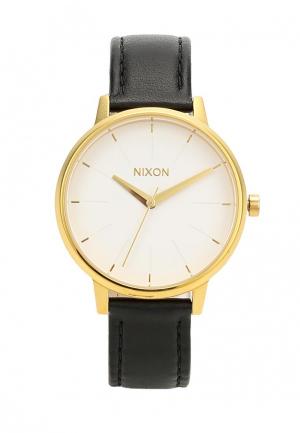 Часы Nixon KENSINGTON LEATHER. Цвет: золотой