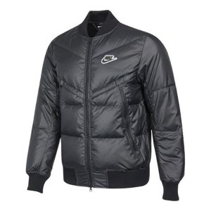 Пуховик Sportswear Down-fillwind Runner Sports Stay Warm Solid Color Down Jacket Black, черный Nike