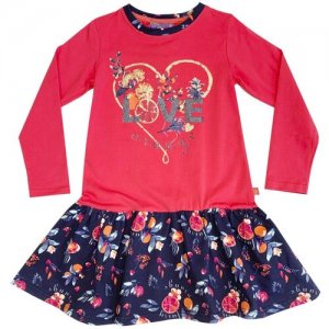Платье трикотажное для девочки (Размер: 98), арт. 934038, цвет Красный Sweet Berry. Цвет: красный