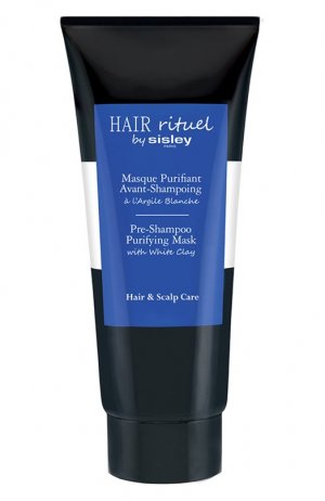 Очищающая маска для кожи головы с белой глиной (200ml) Hair Rituel by Sisley. Цвет: бесцветный