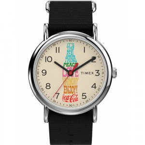 Наручные часы Weekender, бежевый TIMEX. Цвет: бежевый