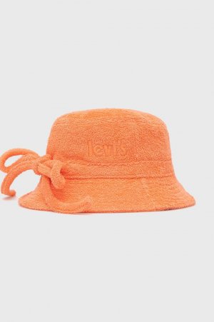Хлопковая шляпа Levi's, оранжевый Levi's