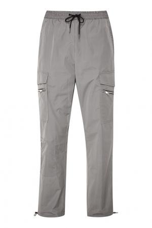 Серые брюки с карманами 51Percent. Цвет: серый
