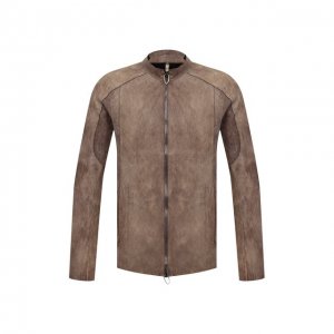 Замшевая куртка Daniele Basta. Цвет: коричневый
