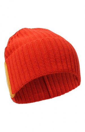 Шерстяная шапка Parajumpers. Цвет: оранжевый