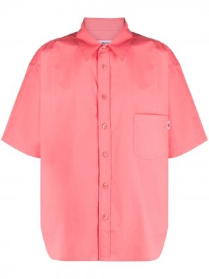 Рубашка с короткими рукавами Martine Rose. Цвет: розовый