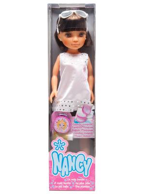 Кукла Ннси с короткой стрижкой Famosa. Цвет: розовый, голубой