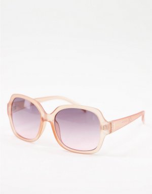 Квадратные солнцезащитные очки -Розовый цвет Lipsy