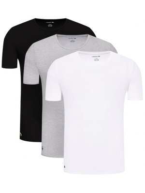 Комплект из 3 футболок приталенного кроя , мультиколор Lacoste