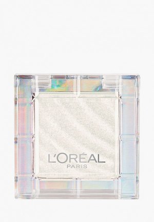 Тени для век LOreal Paris L'Oreal с маслами  Color Queen, оттенок 19, Селебрити, белый, 4 г. Цвет: белый