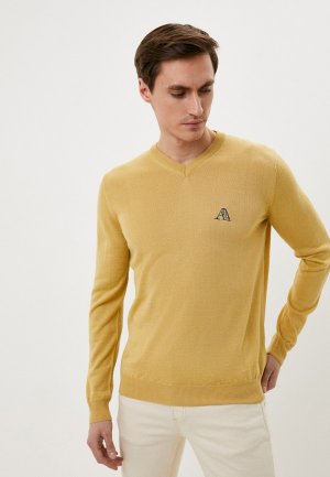 Пуловер Aquascutum. Цвет: желтый