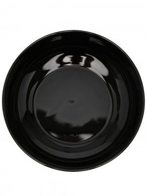 Глубокая тарелка с эффектом омбре Ann Deumelemeester X Serax. Цвет: черный