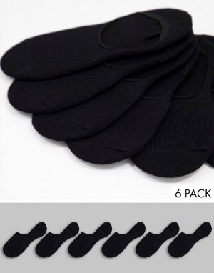 Черные супермягкие носки из бамбука -Черный цвет Accessorize