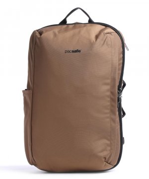 Рюкзак Metrosafe X 16 дюймов из переработанного полиэстера, коричневый Pacsafe