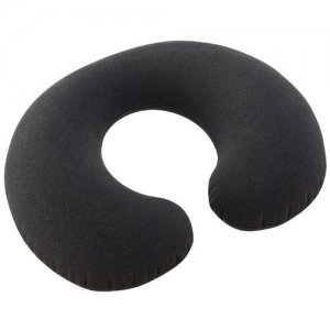 Подушка для шеи , 1 шт., черный Intex. Цвет: черный