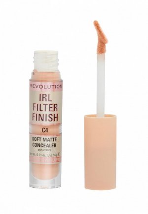 Консилер Revolution IRL Filter Finish Concealer C4, 6 г. Цвет: бежевый