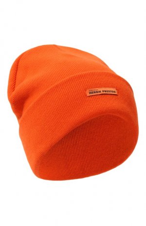 Шерстяная шапка Heron Preston. Цвет: оранжевый