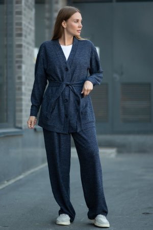 Костюм Luxury. Цвет: темно-синий