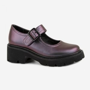 Туфли , размер 37, фиолетовый Kapika. Цвет: фиолетовый