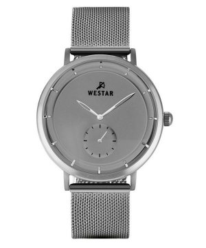 Profile Кварцевые мужские часы из нержавеющей стали с серым циферблатом 50247STN106 Westar