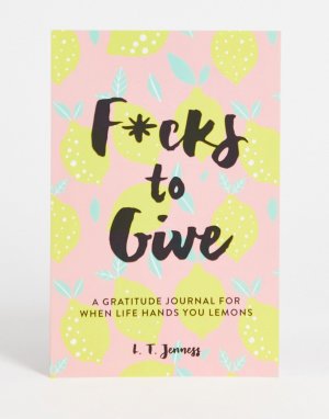 Журнал благодарности F*cks To Give-Бесцветный Books