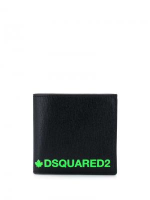 Бумажник с принтом логотипа Dsquared2