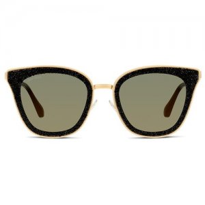 Солнцезащитные очки женские LIZZY/S BLK GOLD (2008062M263K1) Jimmy Choo. Цвет: черный