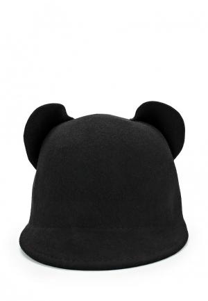 Шляпа Diva. Цвет: черный