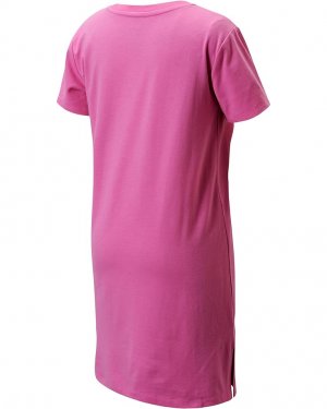 Платье Core T-Shirt Dress, цвет Vibrant Pink New Balance