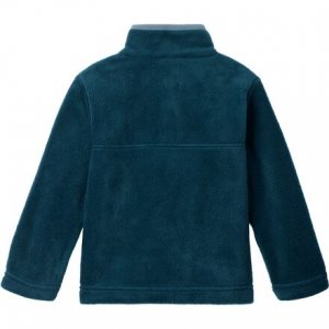 Флисовый пуловер Steens Mountain на кнопке 1/4 — для малышей , цвет Night Wave/Metal Columbia