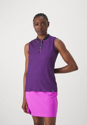 Рубашка-поло WOMEN ELLA STRUCTURE , цвет foxglove/atlanta blue Kjus