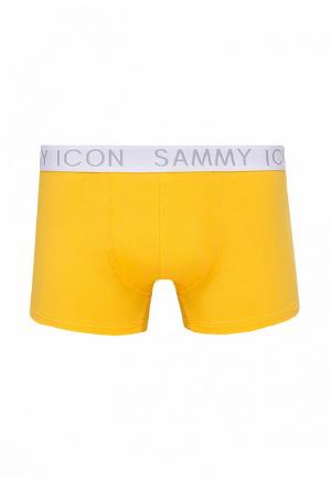 Трусы Sammy Icon MP002XM23W3W. Цвет: желтый