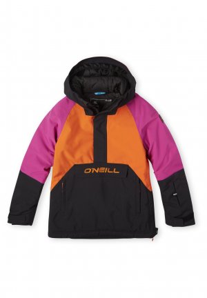 Сноубордическая куртка ANORAK O'Neill, цвет fuchsia red colour block O'Neill