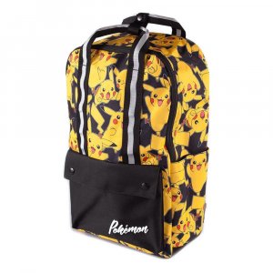 Рюкзак со сплошным принтом Пикачу, разноцветный (BP845166POK) Pokemon, черный Pokémon